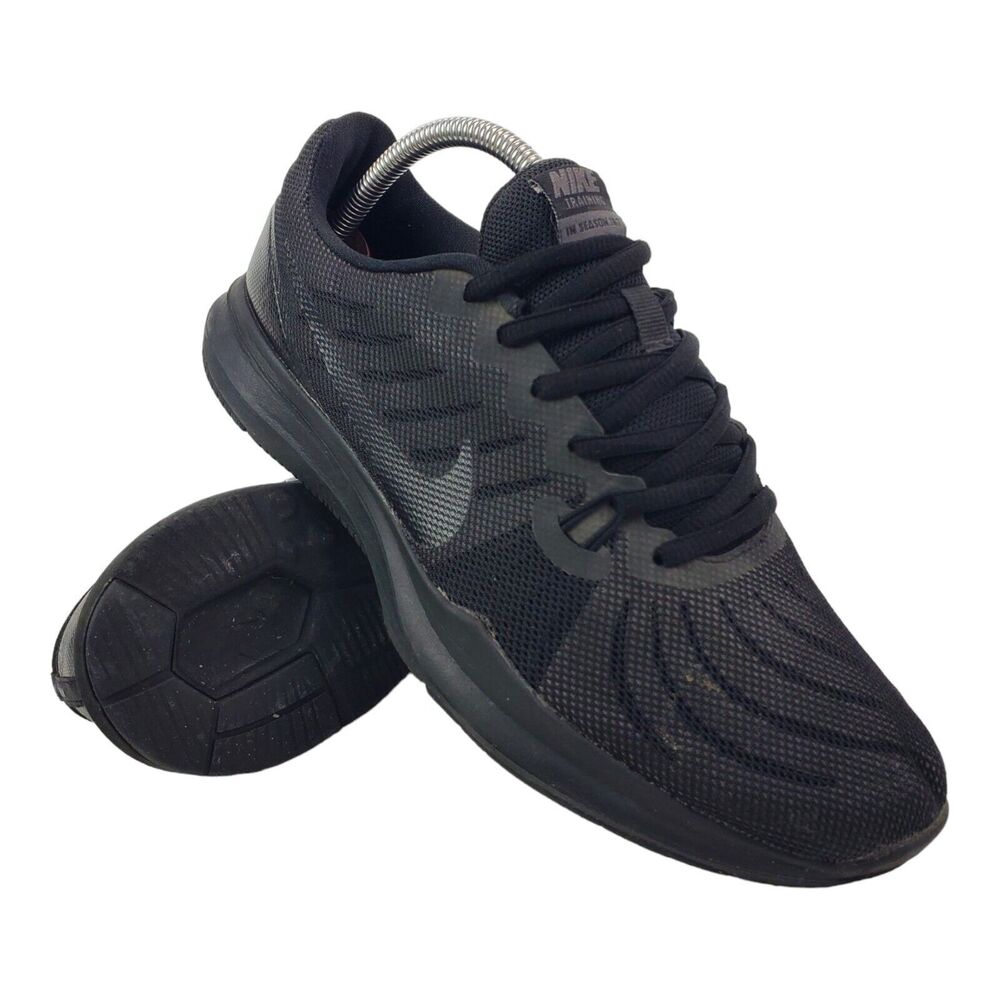 NIKE Shoes IN SEASON TR7 Women Size 11 Black Training Running Sneaker 909009-002